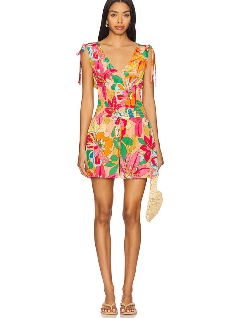 NWT Amanda Uprichard Prescott Romper in Botanical - XS
